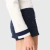 Skort met gelaagde versiering