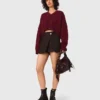 Skort met panelen