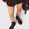 Skort met panelen