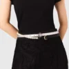 Smalle riem met Clover-gesp
