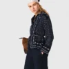Soepelvallend shirt met print