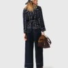 Soepelvallend shirt met print