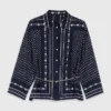 Soepelvallend shirt met print