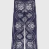 Soepelvallende broek met bandana-print