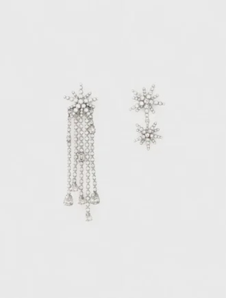 Sterrenoorbellen met strass