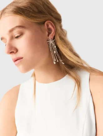 Sterrenoorbellen met strass