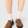 Suède loafers