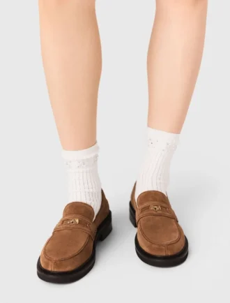Suède loafers