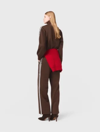 Sweatshirt met rechte strepen