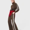 Sweatshirt met rechte strepen