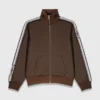 Sweatshirt met rechte strepen