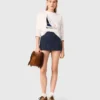 T-shirt met bootprint
