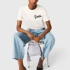 T-shirt met geborduurd Parijs-logo