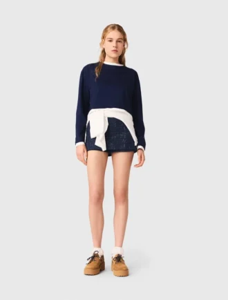 T-shirt met gelaagde look