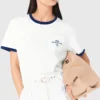 T-shirt met gelaagde look