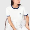 T-shirt met gelaagde look