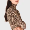 T-shirt met luipaardprint