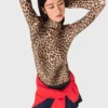 T-shirt met luipaardprint