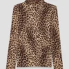 T-shirt met luipaardprint