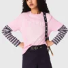 T-shirt met nautische print