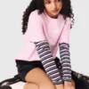 T-shirt met nautische print