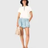 T-shirt met zomerse print