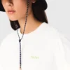 T-shirt met zomerse print
