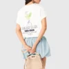 T-shirt met zomerse print