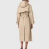 Trenchcoat met afneembare capuchon