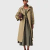 Trenchcoat met studs