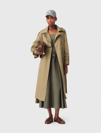 Trenchcoat met studs
