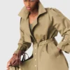 Trenchcoat met studs