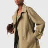 Trenchcoat met studs