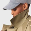 Trenchcoat met studs