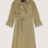 Trenchcoat met studs