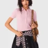 Trui met geribde polokraag Trui met geribde polokraag