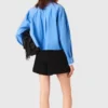 Tweedshort met strass