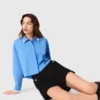 Tweedshort met strass