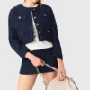 Versierde cropped blazer