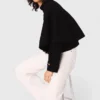 Vest met cape-effect