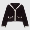 Vest met fluweeleffect