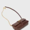 Vintage leren Miss M Walk-tas