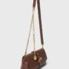Vintage leren Miss M Walk-tas