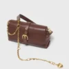Vintage leren Miss M Walk-tas