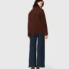 Wide jeans met opgestikte zakken