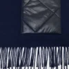 Wollen poncho met capuchon