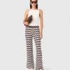 Zigzag gehaakte broek