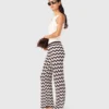 Zigzag gehaakte broek