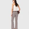 Zigzag gehaakte broek