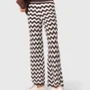 Zigzag gehaakte broek